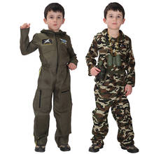 Disfraz de uniforme de las fuerzas especiales para niño, traje de oficial de policía, Mono para Cosplay, vestido de fiesta de fantasía para Halloween 2024 - compra barato