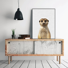 Pintura de tela de arte de parede, pôster para berçário de animais do deserto africano, fotografia e decoração de quarto de criança 2024 - compre barato