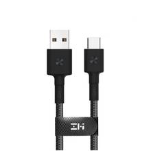 Cabo usb tipo-c youpin original, cabo de carga e dados tipo c, para celular com luz led 2024 - compre barato