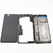Front Middle Frame Housing For Sony Xperia C4 E5303 E5306 Middle Plate Bezel Case Front LCD Frame Bezel+Battery Back Cover 2024 - buy cheap
