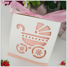 10PCS Cute Candy Box baby cart Paper Gift Boxes Decoration For Kids Birthday Party DIY Baby Shower Supplies 7Z 2024 - buy cheap