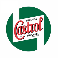 Castrol wakefield tronco adesivos de carro windows decoração decalque vinil envoltório do carro à prova dwaterproof água capa motor adesivos auto kk 13cm x 13cm 2024 - compre barato