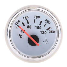 Boat Marine Electric Water Temperature Temp Gauge Meter 52mm 9-32V 2024 - buy cheap