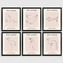 Pablo Picasso Set of 6, Print, Gallery Wall Set, Picasso Animal Sketches, Picasso Exhibition Set, Art Prints, Digital Download 2024 - buy cheap
