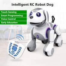 Smart Touch Sensor RC Robot Dog Dancing Voice Control Smart Programming Children's Remote Control Puzzle Early Education Toy Dog 2024 - buy cheap