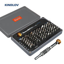 Kindlov-conjunto de chaves de fenda magnéticas, 69 em 1, jogo de brocas phillips para conserto de celulares, ferramentas manuais 2024 - compre barato
