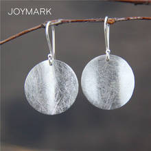 JOYMARK-pendientes de plata de primera ley para mujer, aretes pequeños, plata esterlina 925, estilo tailandés, hecho a mano, TSE484 2024 - compra barato