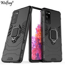 For Samsung Galaxy S20 FE Case Armor Magnetic Suction Stand Full Edge Back Cover For Samsung S20 FE Case Cover For Galaxy S20 FE 2024 - buy cheap
