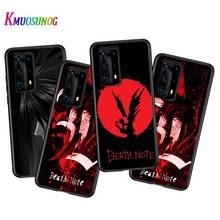 Funda de teléfono para Huawei P40 P30 P20 Pro Lite E Plus 5G, carcasa mate de Anime Death Note para Huawei P10 P9 P8 Lite 2024 - compra barato