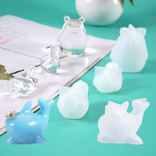 DIY 3D Bird Bear Dolphin Silicone UV Jewelry Mold Resin Molds Jewelry Accessories 2024 - buy cheap
