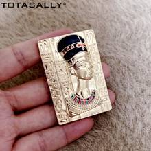 TOTASALLY Anciont Pharaoh  Egypt relief Brooches for Women Vintage Ethnic Costume Pins Statement Jewelry Gifts Dropship 2024 - buy cheap