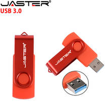 JASTER USB Flash Drive USB 3.0 8GB 16GB 32GB Super-speed Black Metal Swivel USB Flash Memory Pen Drive 2024 - buy cheap