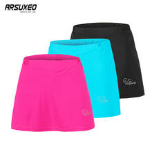 ARSUXEO Cycling Shorts Women 2020 Biker Skirt Road Bike 2 in1Shorts With Gel Paded Riding Shorts Outdoor Sport Breahtable 351 2024 - buy cheap