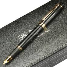 Picasso 917 Metal Great Fountain Pen Gloss Black / Golden Medium Nib For Office & School Writing Pens New 2024 - buy cheap