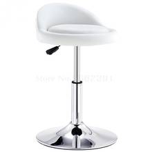 Барный стул, современный простой барный стул, подъемный вращающийся стул со спинкой, домашний высокий стенд, стойка для ногтей 2024 - купить недорого