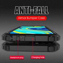 Luxury Armor Shockproof Phone Case For Xiaomi Redmi Note 9S 9 8 7 Pro Max 8T K30 Pro K20 8A 7A PC Silicone Full Protective Cases 2024 - buy cheap