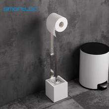 Smartloc-Soporte grande de hierro para papel higiénico, estante para rollo de pañuelos, contenedor de almacenamiento para baño, accesorios de baño, organizador de cocina 2024 - compra barato