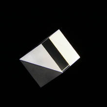 Optical clear triangular glass lens prism Dielectric coated for science experiments teaching light spectrum physics 2024 - buy cheap