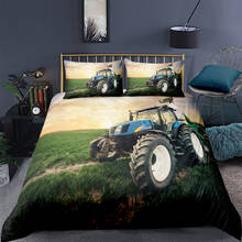 Car Truck Bedding Set Fashion Scenery Modern 3d Duvet Cover Set Comforter Bed Linen Twin Queen King Single Size Dropshipping 2024 - buy cheap