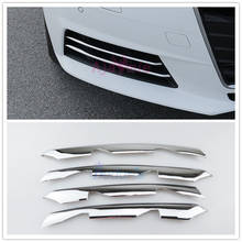 Cubierta de luz antiniebla embellecedor de luz delantera y lateral, espejo de superficie, cromado, accesorios para Audi A4, 2016, 4 Uds. 2024 - compra barato