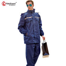 Rainfreem Impermeable Raincoat Women/Men Hood Rain Poncho Waterproof Rain Jacket Pants Suit Rainwear Men Motorcycle Rain Gear 2024 - buy cheap