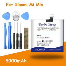 High Capacity 5900mAh BM4C Battery For Xiaomi Mi Mix Mobile Phone Replacement Bateria + Free Tools 2024 - buy cheap