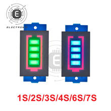 Indicador de capacidad de la batería de iones de litio 18650, probador de corriente, módulo de visualización de potencia de la batería, 1S/2S/3S/4S/6S/7S 2024 - compra barato