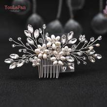 TOPQUEEN HP346 Bridal Hair Accessories Pearl Hair Combs Wedding Hair Clips Jewelry Handmade Women Hair Ornaments Headpieces 2024 - buy cheap