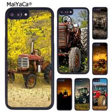 Maiyaca trator do veículo agrícola caso de telefone para o iphone x xr xs 11 12 pro max 5 6 s 7 8 plus samsung galaxy s6 s7 s8 s9 s10 2024 - compre barato