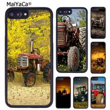 MaiYaCa-funda de teléfono para Tractor de vehículos agrícolas, para iPhone X, XR, XS, 11, 12 Pro MAX, 5, 6, 6 S, 7, 8 Plus, Samsung Galaxy S6, S7, S8, S9, S10 2024 - compra barato