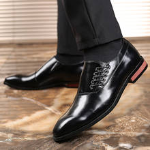 Sapatos de couro preto masculinos, loafer, alta qualidade, tamanho grande, 47, 48, elegante, novo, vinho, vermelho, para homens de negócios, sapatos formais 2024 - compre barato