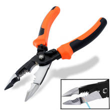 5 In 1 Wire Stripper Pliers 8" / 210mm Cable Crimping Cutter Pliers CR-V Electrician Cutting Hand Tools 2024 - buy cheap