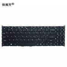 Teclado americano para acer swift 3 tamanhos swift 3 n17p4 a515 a715 n17p6 2024 - compre barato