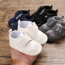 Mocasines de cuero para bebés, zapatos negros para recién nacidos, de 0 a 18 meses 2024 - compra barato