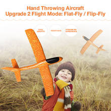 Avión planeador de espuma EPP para niños, juguete de avión planeador de mano para exteriores, juguete de regalo, 48CM 2024 - compra barato