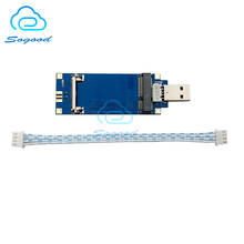 Mini pcie to usb Adapter with SIM/UIM for Quectel EC25-E EC25-AF EP06-E BG96 EG25-G EC25-AU EC25-J EC25-EC EC21-A EC21-E EC21-EC 2024 - купить недорого