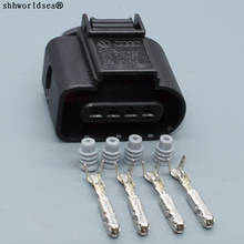 Shhworldsea-conector elétrico 4 pinos para vw auto 1.5mm, sensor de pressão e oxigênio, plug 8k0 973 704 8k0973704 2024 - compre barato