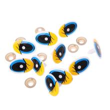 10pcs Plastic Cartoon Safety Doll Eyes For Toy Bear Dolls Puppet Stuffed Animal Crafts Children DIY With Washers 2024 - buy cheap