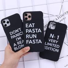 Capa de telefone com lembrança positiva, capinha macia de silicone para iphone 11 12 pro max x xs xr max 7 8 7plus 8plus 6s se 2024 - compre barato