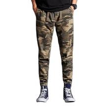 Pantalones de estilo militar para hombre, ropa informal de algodón, estilo Harem 2024 - compra barato