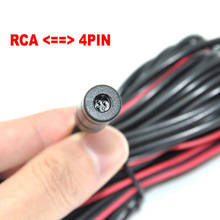 6 Meters RCA-4PIN Or RCA-RCA Video Cable For Car Parking Rearview Rear View Camera Connect Car Monitor DVD Trigger Cable 2024 - buy cheap