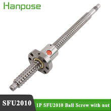 for BK15 BF15 SFU2010 End Machined 20MM Ball screw600mm 700mm 800mm 1000mm1500mm + RM2010 Ball Nut 2024 - buy cheap