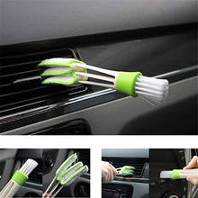 New Car Auto Kit Air Outlet Double-End Cleaning Brush Car Instrument Panel Seams Brush Household Dust Cleaner Kits 2024 - buy cheap