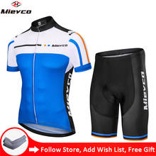 Mieyco Cycling Jersey 2020 Set Road Bike Clothing Summer Short Sleeve Shirt MTB Shorts Go Pro Sport Wear Jersey Ciclismo 2024 - buy cheap