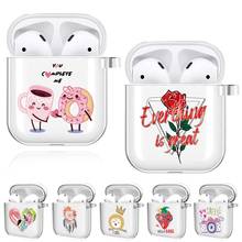 Earphone Case for Apple AirPods 1st / 2nd Generation, Soft Silicone Cases Wireless Earphone Protective Case Earphone Accessories 2024 - buy cheap