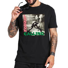 Camiseta de London Calling para hombre y mujer, camisa con álbum de The Clash, banda de Rock inglesa, Tops de cuello redondo suave de alta calidad, S-4XL de verano 2024 - compra barato