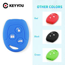 Keyyou 3 botão para ford focus mondeo festiva fusão terno fiesta ka mk4 remoto silicone carro fob chave caso capa titular protetor 2024 - compre barato