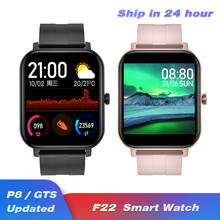 P8 GTS updated F22 Smartwatch Men Women Sport Bank  Heart Rate immunity Monitor Smart watch tracker For iphone Android PK P10 M5 2024 - buy cheap