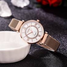 2020 New Fashion Ladies Quartz Watch Luxury Crystal Women Bracelet Watches  Female Wristwatch Montre Femme magnetic strap watch 2024 - buy cheap