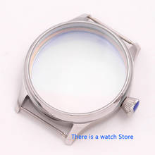 44mm Corgeut 316L stainless steel case fit ST36 ETA 6497 6498 mechanical movement Watch Case 2024 - buy cheap